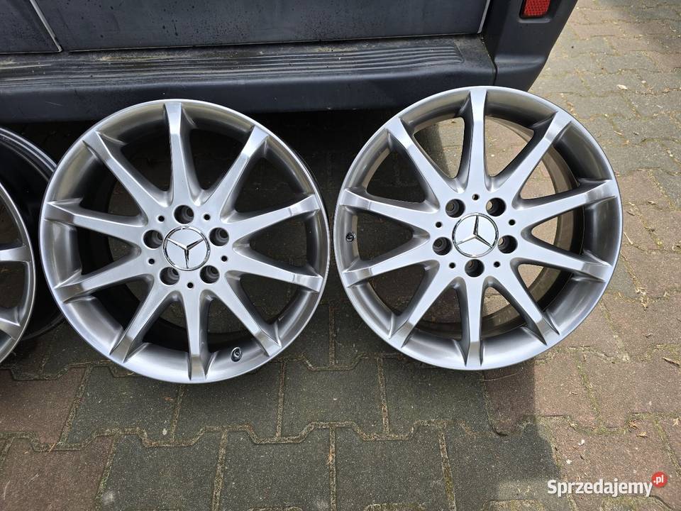 Felgi 5x112 17 Mercedes A klasa Bklasa renowacji Średnica 17" Niwki