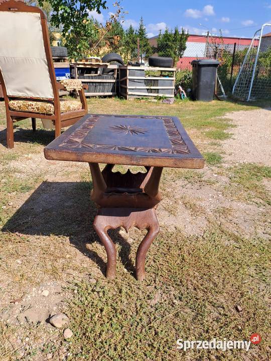 Oryginalny stolik kawowy Stare Juchy