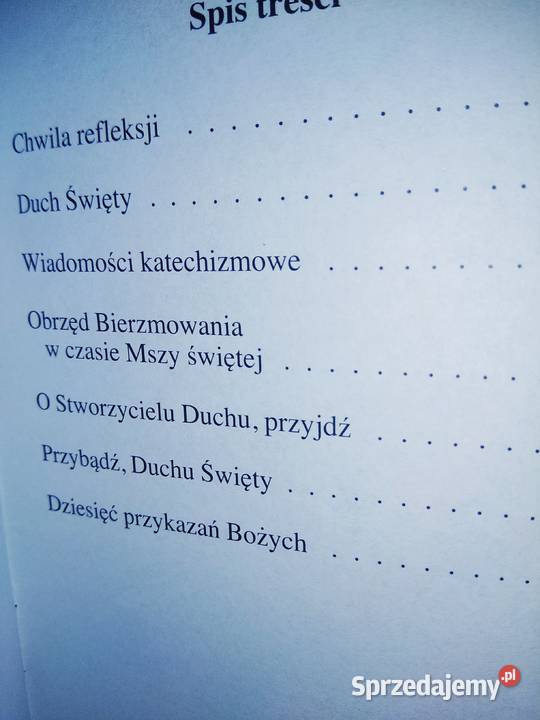 Przyjmijcie Ducha Świętego książki antykwariaty mazowieckie Warszawa