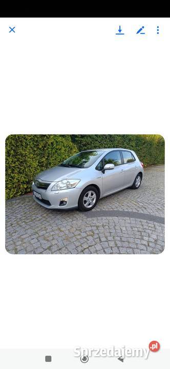 Toyota Auris hybrid 18 2010 r Auris podlaskie Białystok