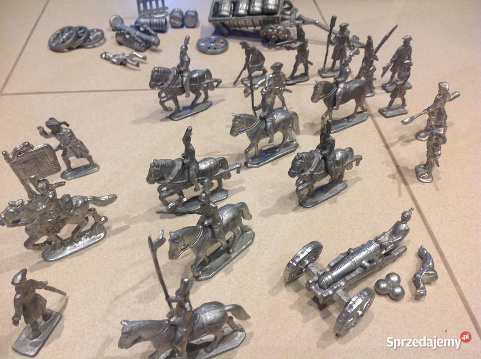 Zestaw Żołnierzyków Cynowych Żołnierzyki Cynowe lubuskie
