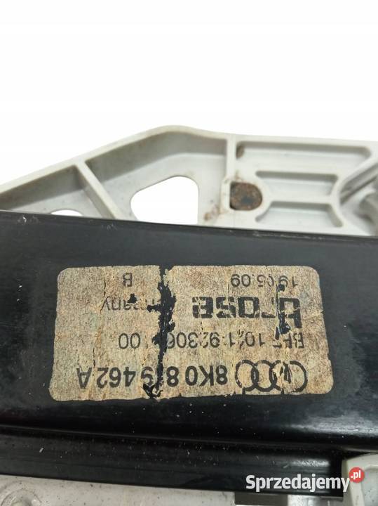 MECHANIZM SZYBY PRAWY TYŁ 8K9959812A Audi A4 IV