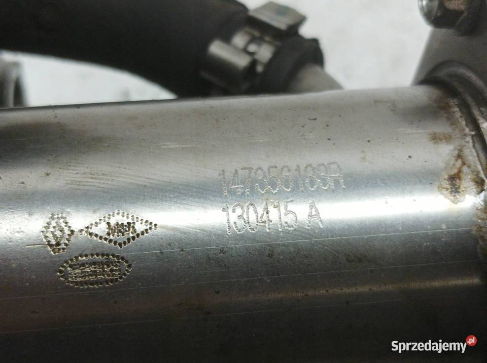 ZAWÓR EGR 147356133R 15 D DCI Dacia Dokker I Recyrkulacja spalin EGR