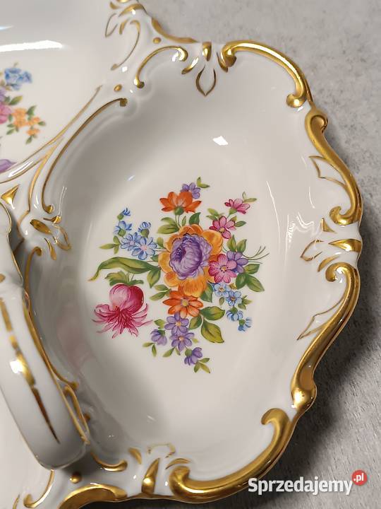 Patera ILMENAU Grof von Henneberg Porzellan 1777 Dobrzany