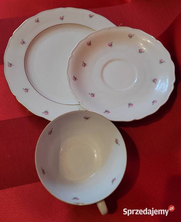 Seltmann Waiden porcelanowy zestaw śniadaniowy Piekary Śląskie