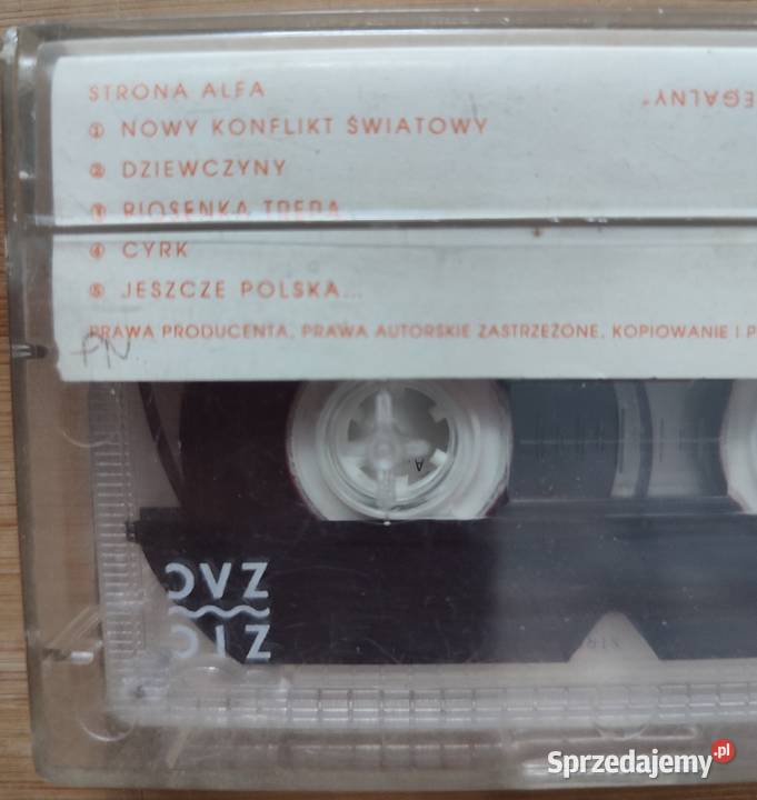Kazik Spalam się kaseta magnetofonowa Warszawa