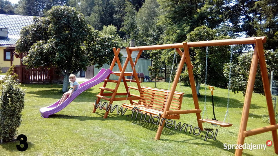 Plac zabaw dzieci Huśtawka Ogrodowa Dziecięca
