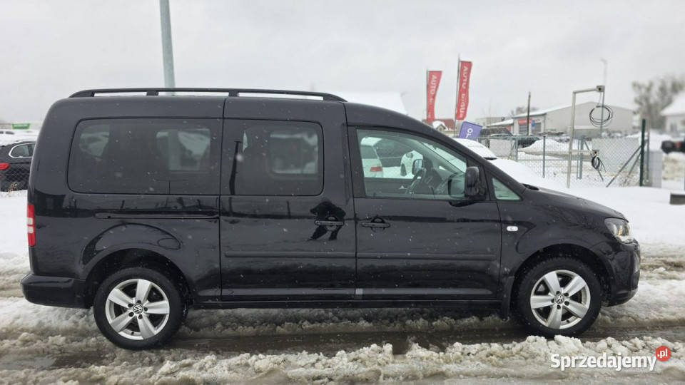 Volkswagen Caddy automat 7 osobowy climatronic podgrzewane fotele Lębork