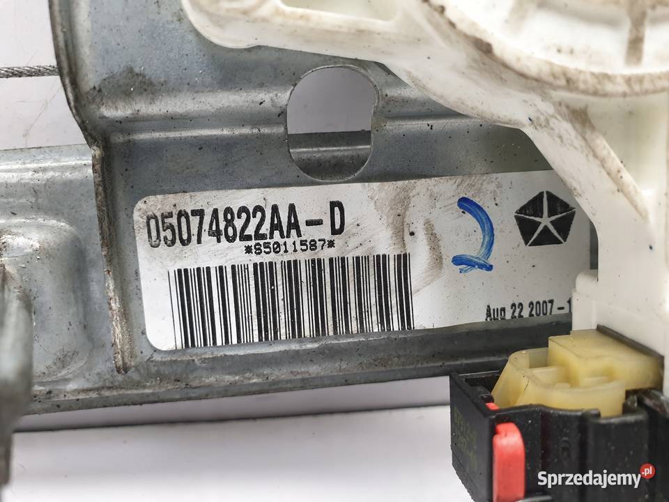Jeep Compass PRAWY PODNOSNIK SZYBY Mechanizm tyl osobowe lubelskie Janów