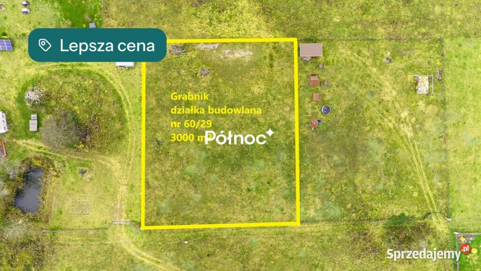 NOWA Działka budowlana Grabnik Ełku 50m