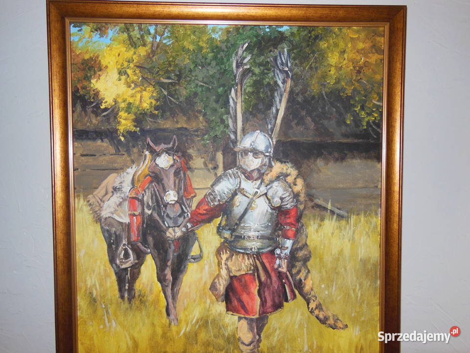 Obraz 50x60 Husarz Artur Orłowski