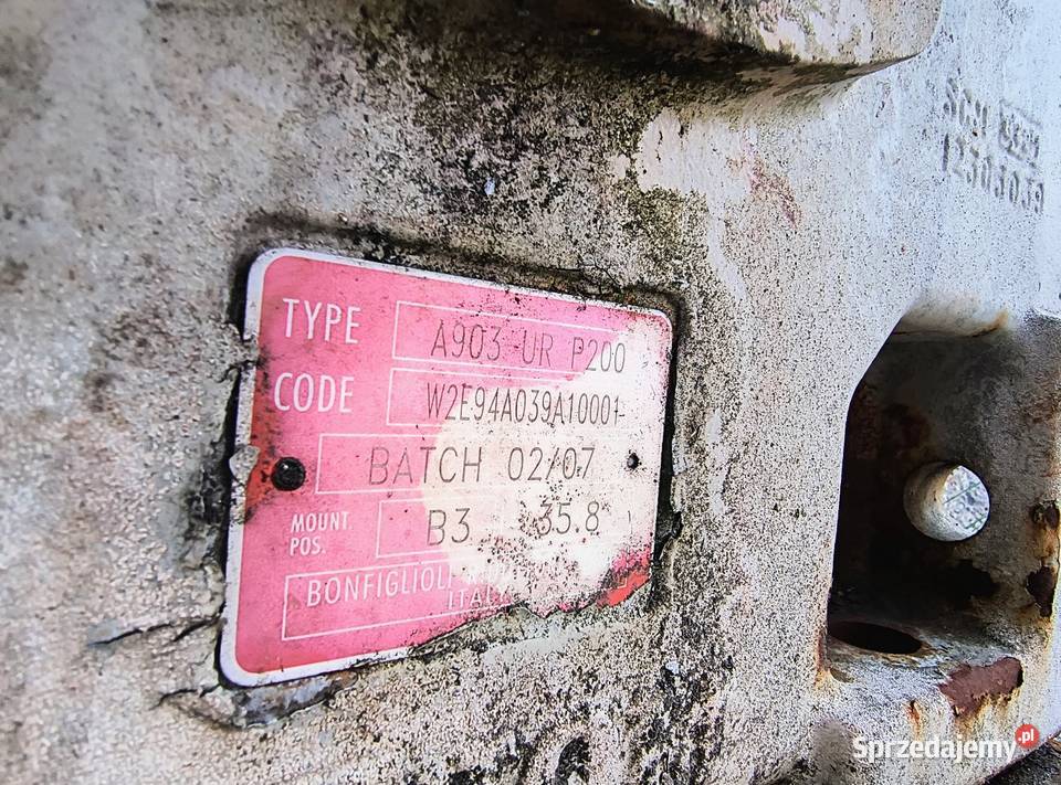 Przekładnia kątowa Bonfiglioli A903 UR P200 i358 Olsztyn