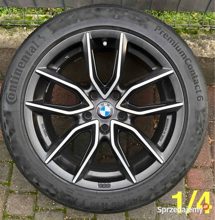 18 BMW F10 F11 F36 F01 BBS felgi koła komplet Lubasz