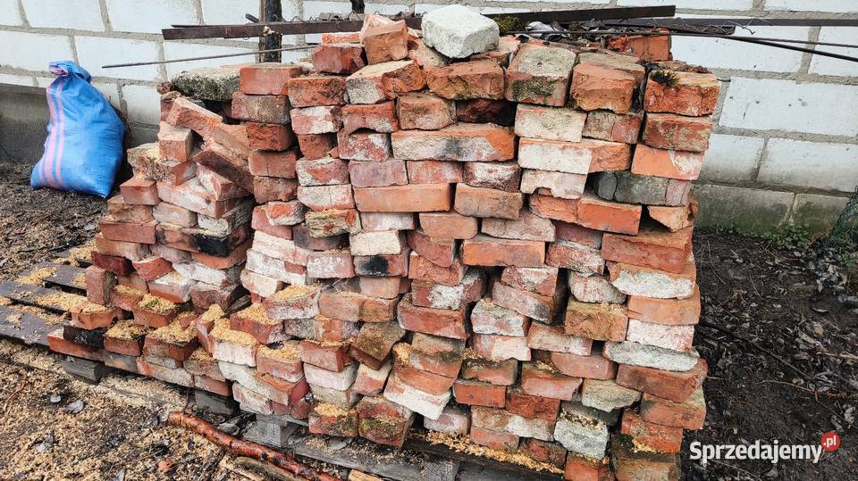 Cegła z rozbiórki domu wielkopolskie Zawory