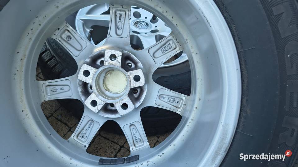 SPRZEDAM ORYGINALNE FELGI R16 DO KIA SPORTAGE Dobra Nadzieja