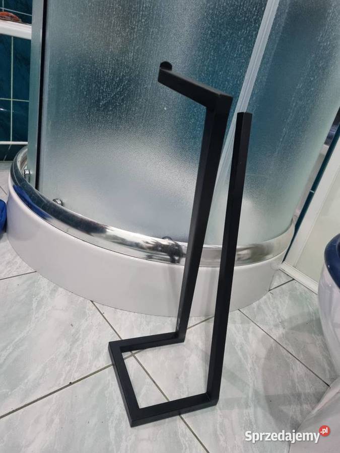 Stojak na papier loft czarny dolnośląskie Wrocław