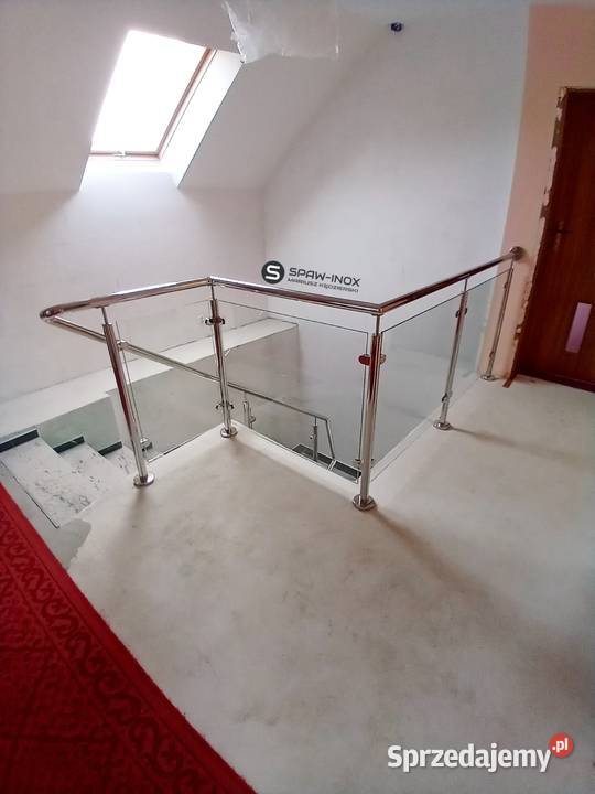 Balustrady nowoczesne stal nierdzewna Tuliszków