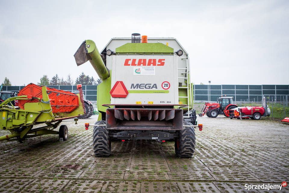 Kombajn Claas Mega 350 APS Wózek do header'a lubelskie Lublin