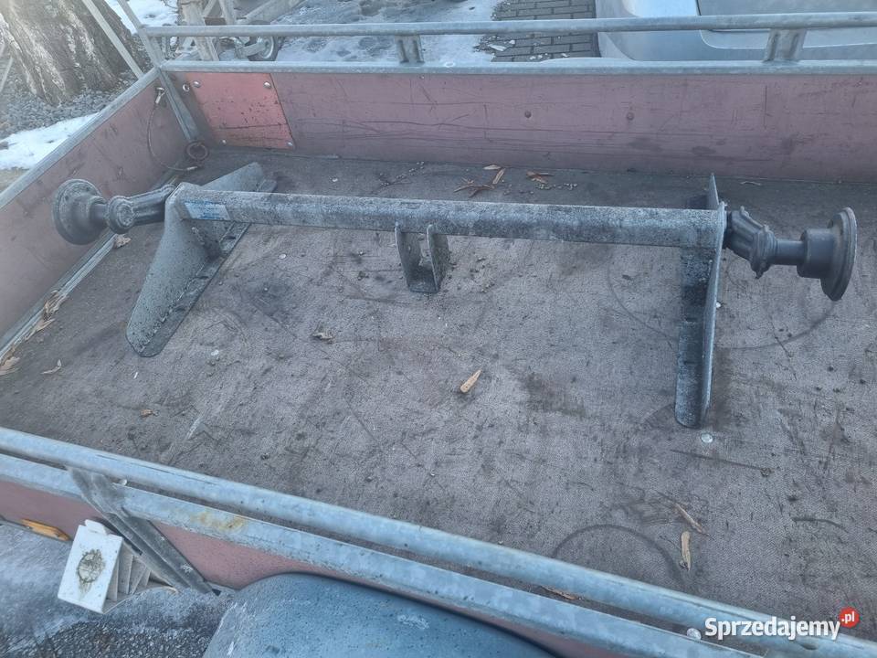 Oś do przyczepy 750 z kołami Suchedniów