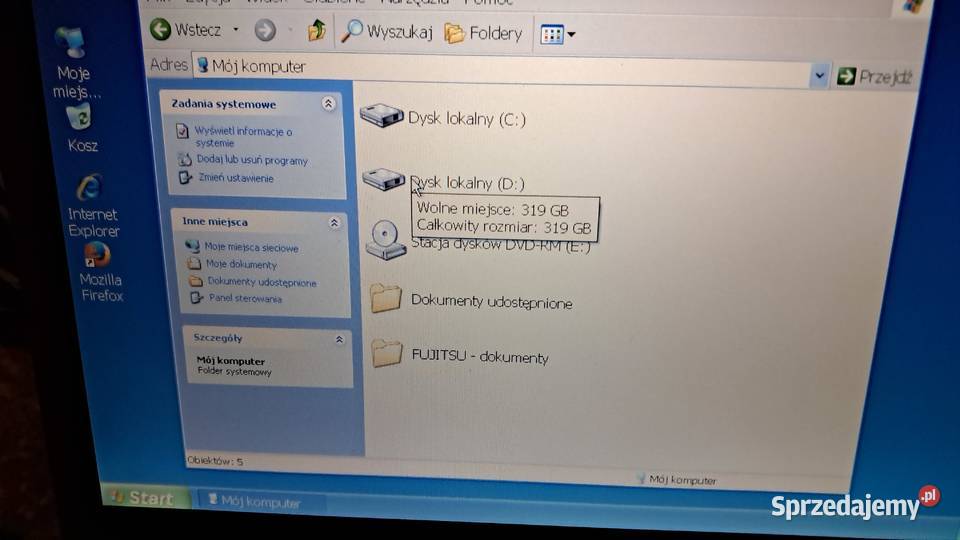 Laptop FujitsuSiemens LifeBook C1320D 500GB Warszawa