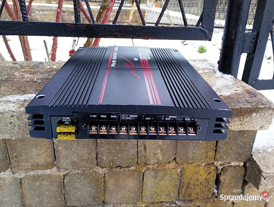 Wzmacniacz samochodowy 4 kanałowy TITAN 400 Niegowonice