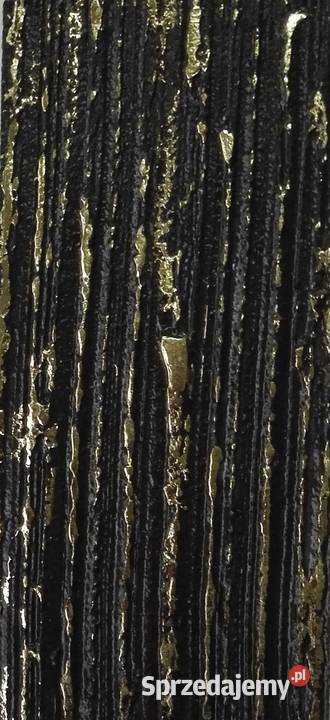 Folia dekoracyjna efekt złota na czerni ATUTBIS