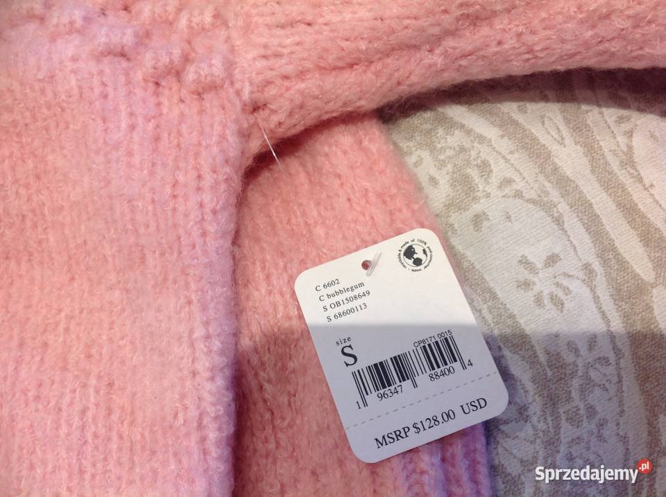 Sweter Golf Damski FREEPEOPLE S Jasny Różowy różowy Nowa Sól