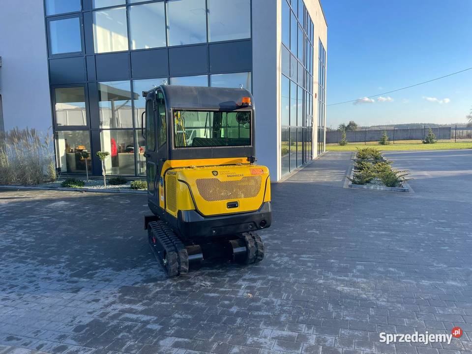 Minikoparka GG2000 Gunter Grossmann 2000 Gąsiennice Koparki warmińsko-mazurskie Lidzbark