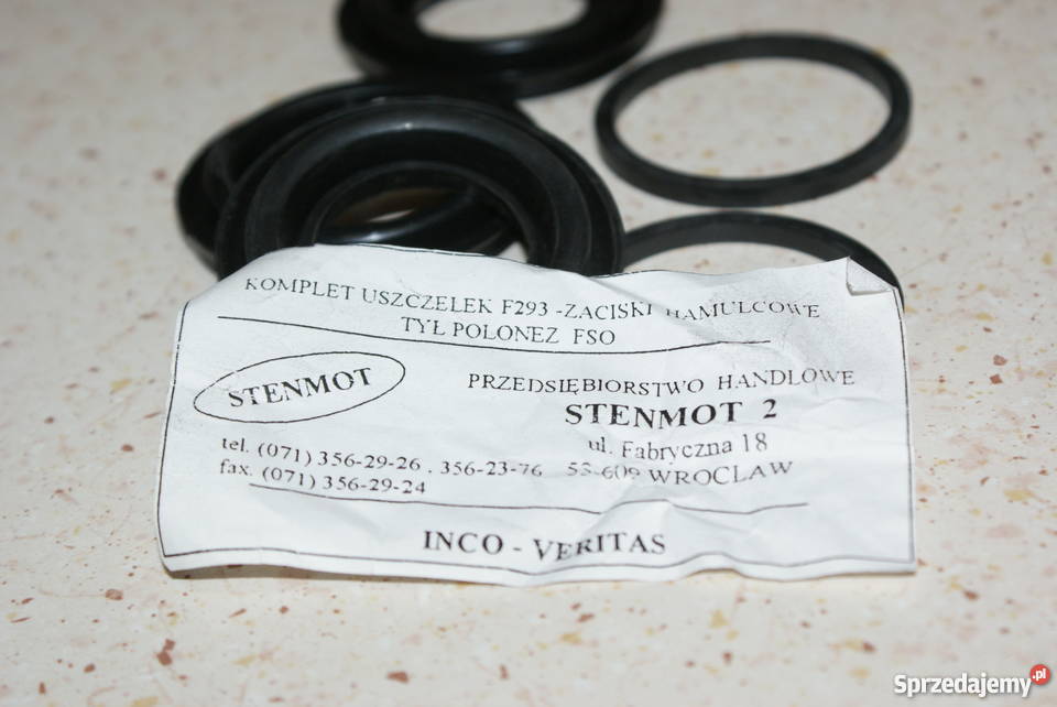 ZESTAW NAPRAWCZY ZACISKU HAMULCOWEGO FSO POLONEZ Białobrzegi