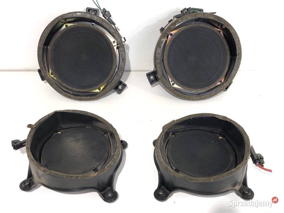 GŁOŚNIKI KOMPLET MERCEDES W163 A1638200202 SUV Sprzęt audio fabryczny