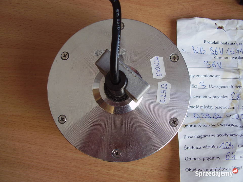 Prądnica na wiatrak 240 W Alternator 3 fazowy