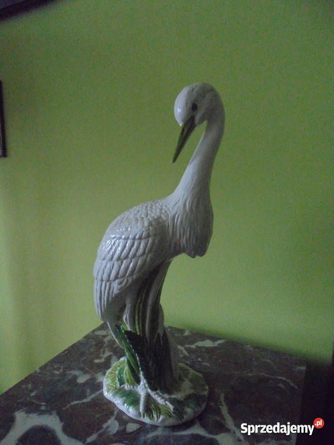 Giovanni Ronzan Czapla Italy Porcelana i szkło Gniezno sprzedam