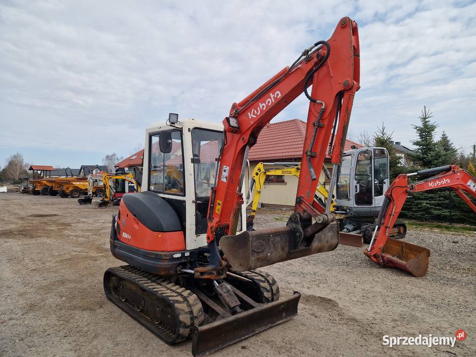 Minikoparka Kubota KX 613 2011r 26 tony Rok produkcji 2011 lubelskie Ryżki