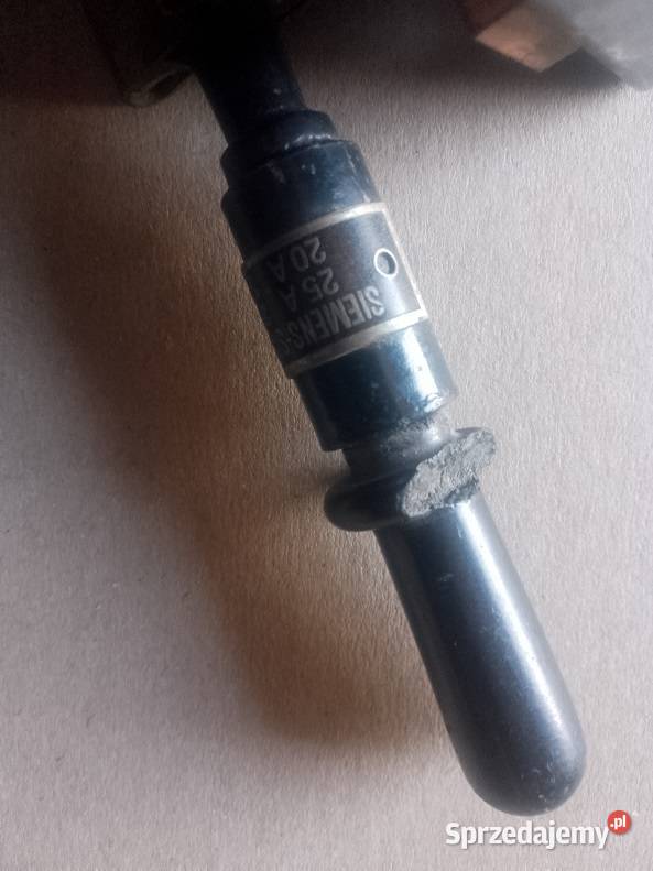 Siemens zabytkowy wyłącznik hebel Milejewo