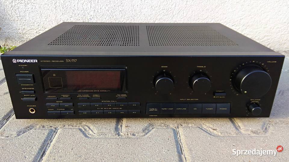 Pioneer SX757 Unikatowy Amplituner z mocą 2x100W Świebodzice