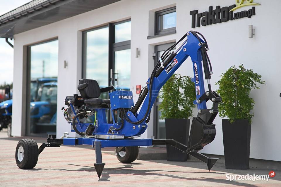 Koparka ATBH 15 ATV 4FARMER z silnikiem nieuszkodzony Tajęcina sprzedam