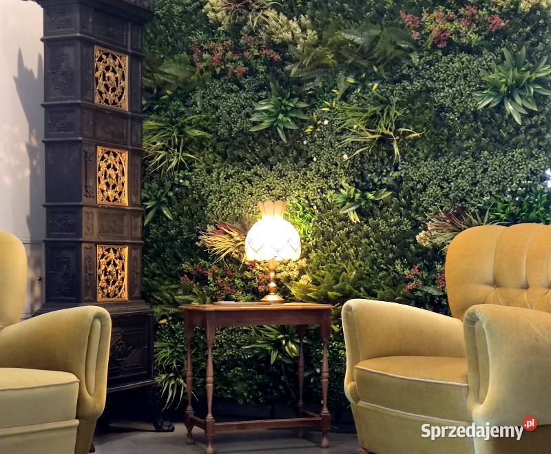 Zielona ściana Dekoracje weselne Ścianka do Poznań sprzedam