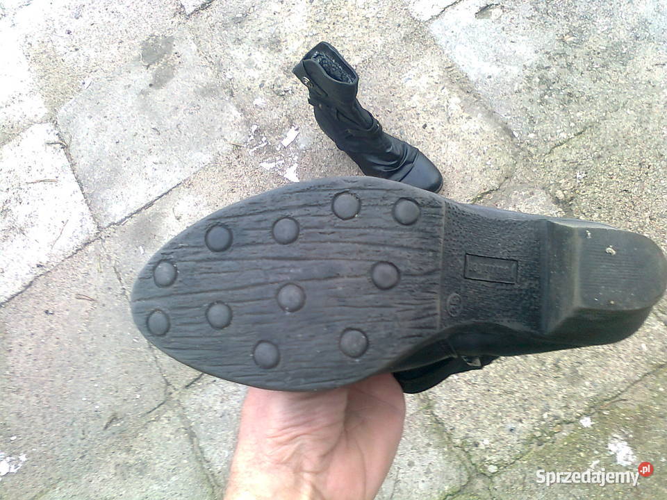 Kozaczki skóra śr długość Kozaki