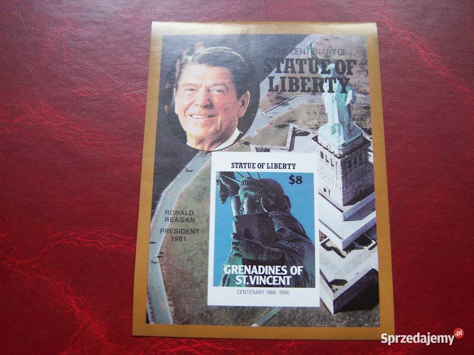 Grenadyny 1986 MNH Prezydenci USA Statua sprzedam