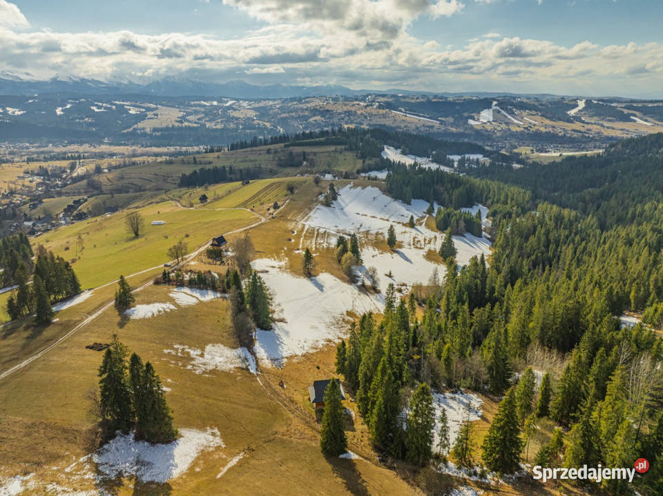 DZIAŁKA Z WIDOKIEM NA TATRY 2670 m Rzepiska