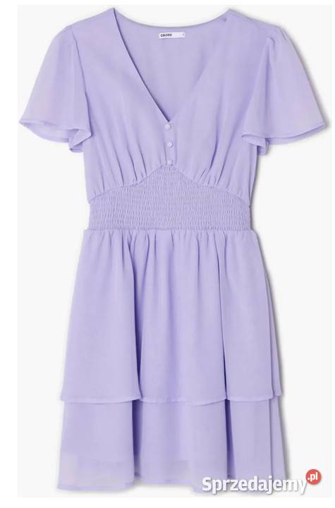 liliowa cienka sukienka firmy cropp rozmiar S Sandomierz sprzedam