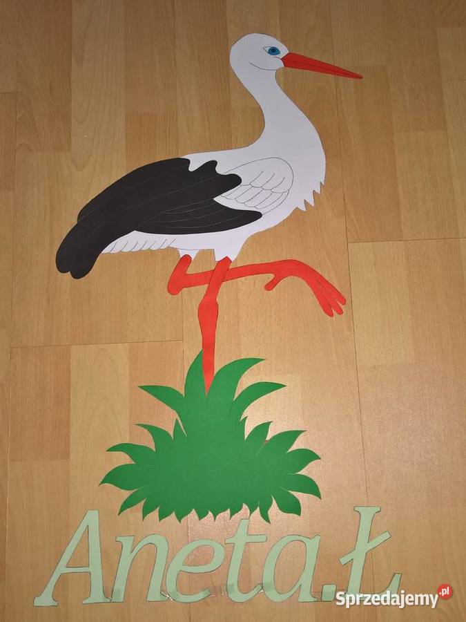 Dekoracje wiosenne z brystolu dwustronne mazowieckie Garwolin