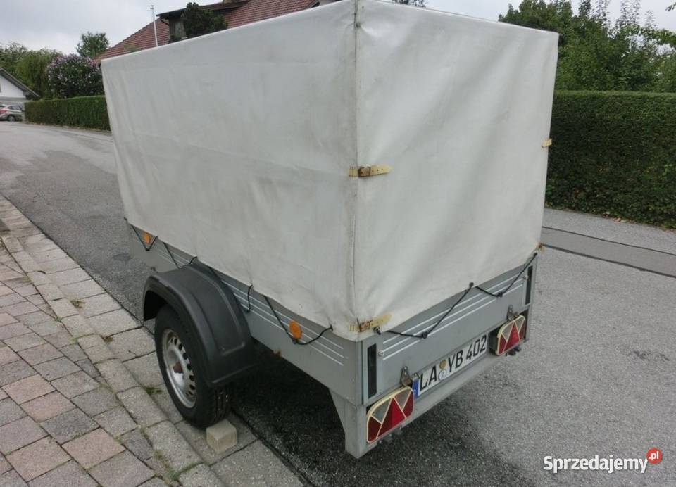 Sprzedam przyczepke Pongratz aluminiowe burty Gosławice
