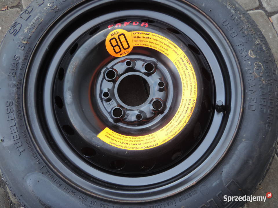 KOŁO DOJAZDOWE DOJAZDÓWKA FIAT PANDA II R13 4x98 Nowy Sącz