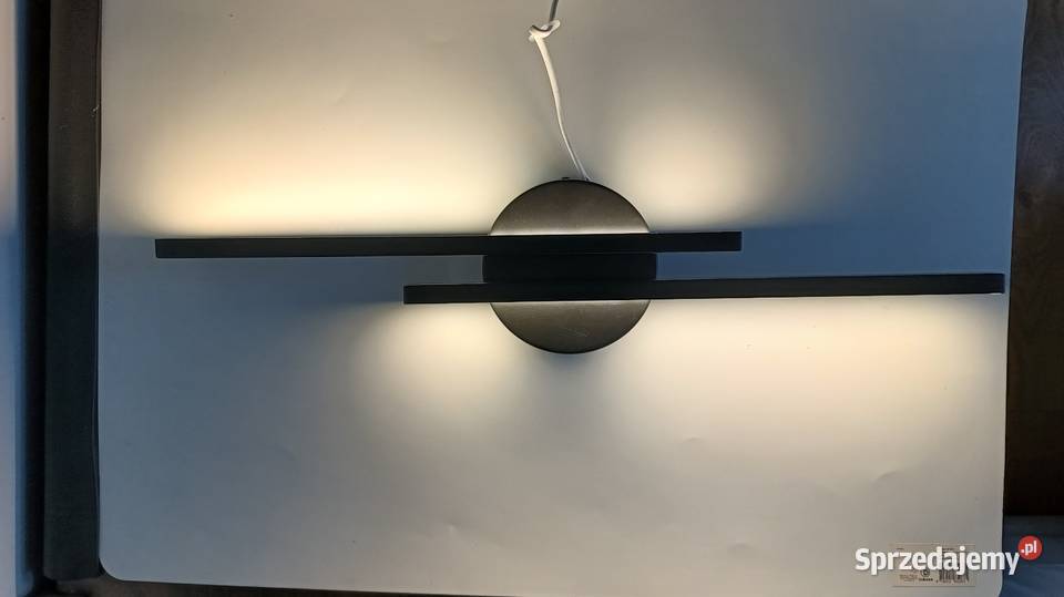 Lampa ścienna LED czarna 14W neutralna kinkiet Bytom