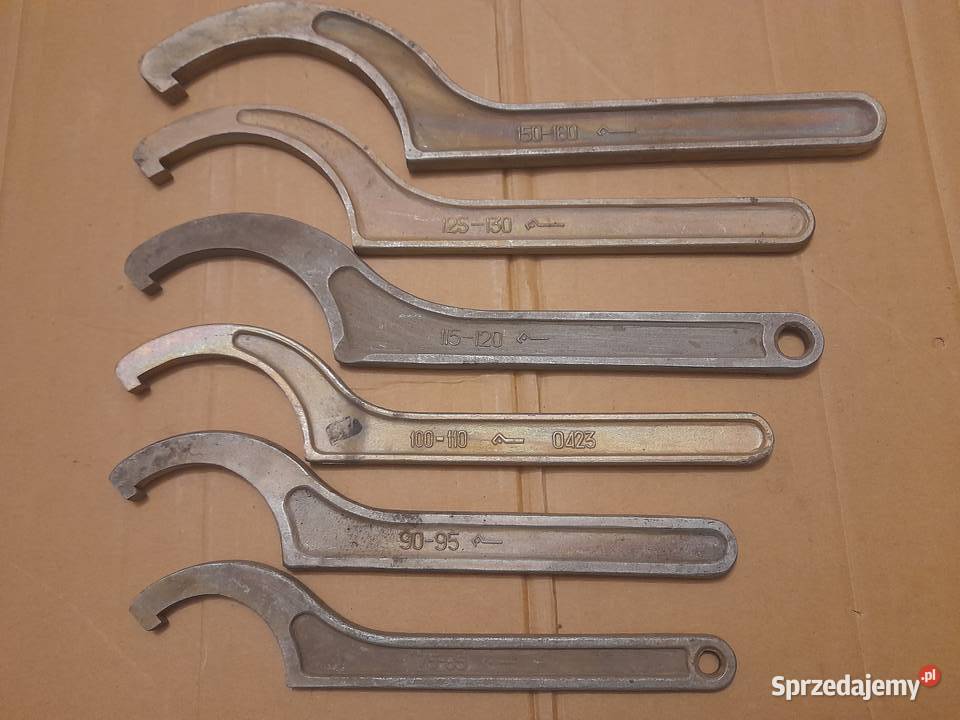 Klucz klucze hakowy pazurowyDuży komplet podlaskie Białystok