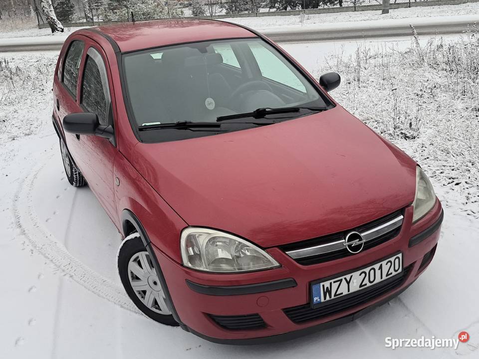 Sprzedam ładnego Opla Corsa C 12 benzyna 2004r Rok produkcji 2004 Corsa Motoryzacja Żyrardów