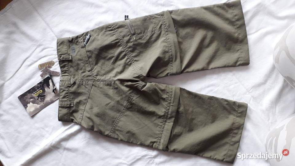 Salewa nowe spodnie chłopca 23lata 92 brązowy/beżowy Spodnie sprzedam