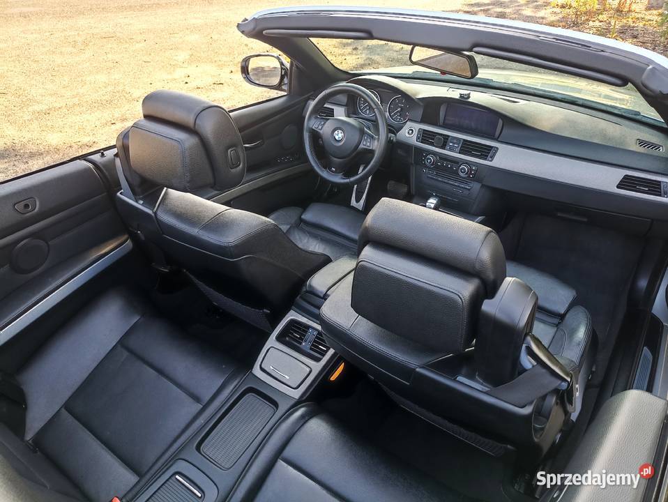 BMW Seria 3 CABRIO Automat 30D 204 SKÓRA Klima Rok produkcji 2010 BMW Mostek