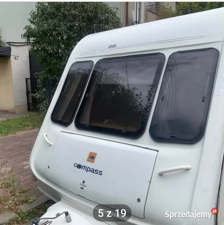 szedłem przyczepę kempingowa z 2001 roku Compas sprzedam